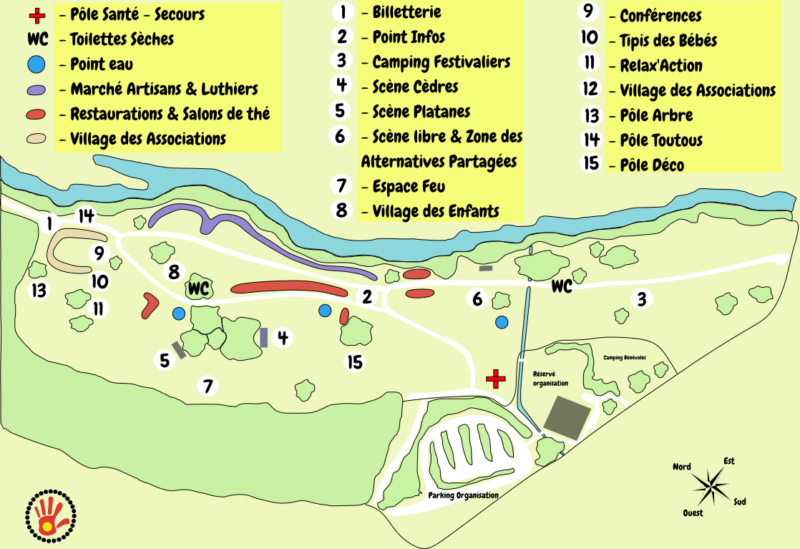 Plan du festival