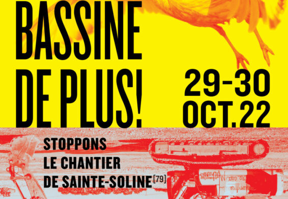 Collectif Bassines Non Merci : Mobilisation National 29 ET 30 OCTOBRE